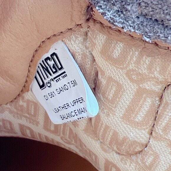 Dingo Tumbleweed Women’s Ankle Boots Casual Booties Sand Suede Leather US 7.5 - Picture 13 of 13